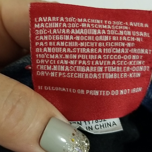 Vigoss Boot Cut Painted Jeans Sz 5 - Picture 9 of 13